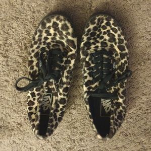 Leopard Print Vans